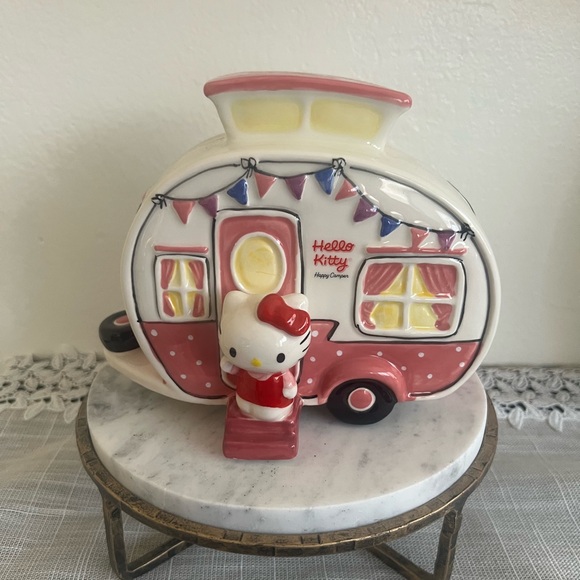 Hello Kitty | Other | Blue Sky Clayworks Hello Kitty Retro Camper ...